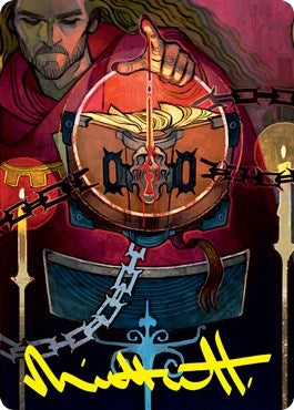Image for Sign in Blood Art Card (Gold-Stamped Signature) (72) [Strixhaven] - Magic: The Gathering