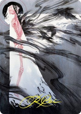 Image for Tendrils of Agony Art Card (Gold-Stamped Signature) (73) [Strixhaven] - Magic: The Gathering