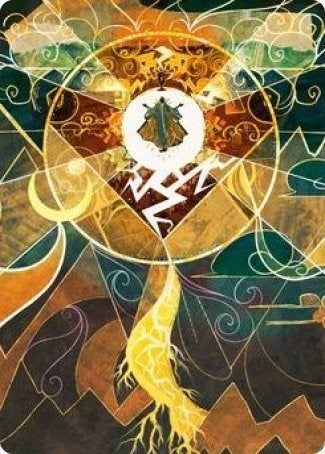 Image for Lightning Bolt Art Card (76) [Strixhaven] - Magic: The Gathering