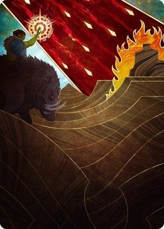 Image for Stone Rain Art Card (77) [Strixhaven] - Magic: The Gathering