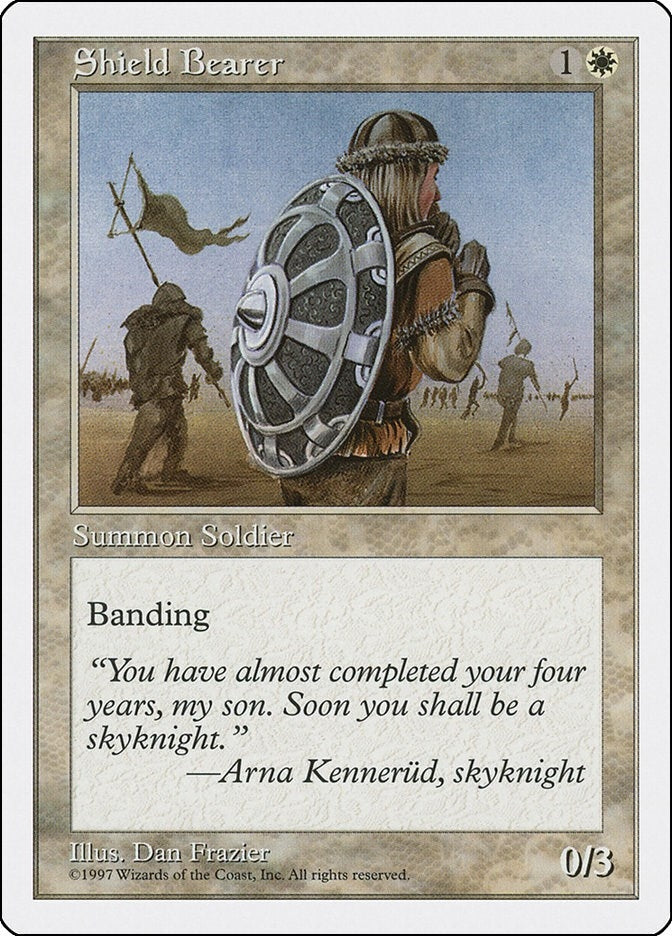 Image for Shield Bearer [Fifth Edition] - Magic: The Gathering