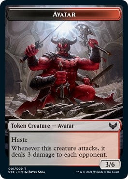 Image for Avatar Token (1) [Strixhaven: School of Mages] - Magic: The Gathering
