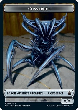 Image for Construct (022) // Treasure Double-Sided Token (22 // 7) [Commander 2021] - Magic: The Gathering