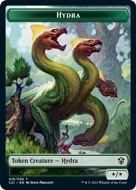 Image for Hydra // Boar Double-Sided Token (16 // 12) [Commander 2021] - Magic: The Gathering