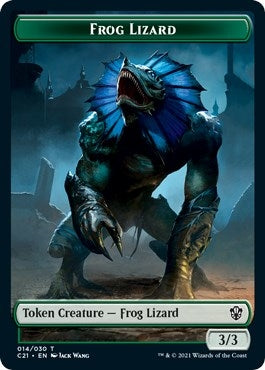 Image for Frog Lizard // Elephant Double-Sided Token (14 // 13) [Commander 2021] - Magic: The Gathering