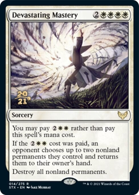 Image for Devastating Mastery (14) [Prerelease Cards] - Magic: The Gathering
