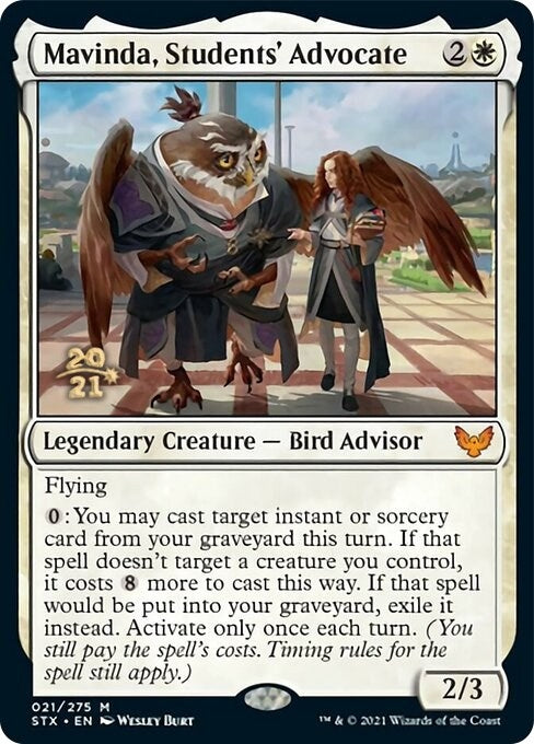 Image for Mavinda, Students' Advocate (21) [Prerelease Cards] - Magic: The Gathering