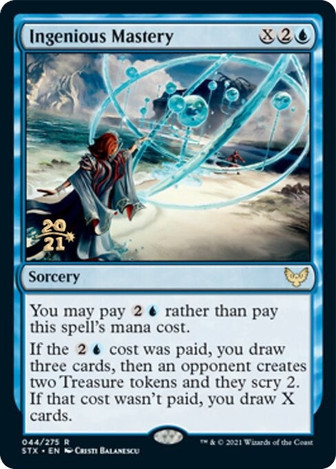 Image for Ingenious Mastery (44) [Prerelease Cards] - Magic: The Gathering