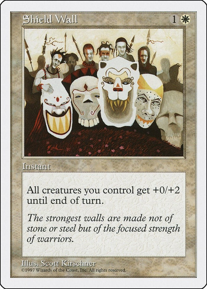 Image for Shield Wall [Fifth Edition] - Magic: The Gathering