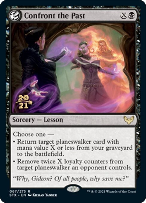 Image for Confront the Past (67) [Prerelease Cards] - Magic: The Gathering