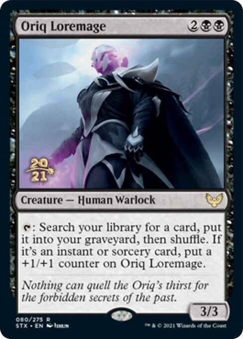 Image for Oriq Loremage (80) [Prerelease Cards] - Magic: The Gathering
