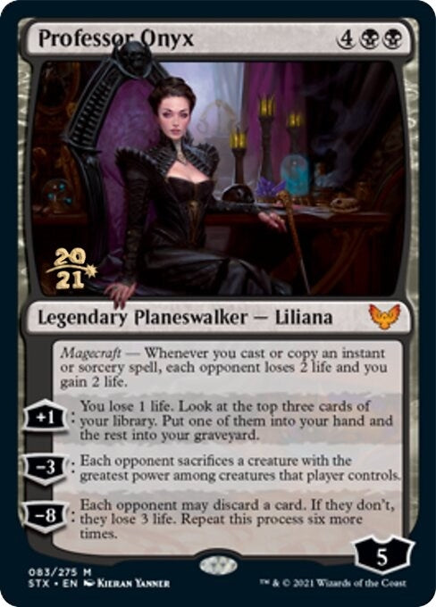 Image for Professor Onyx (83) [Prerelease Cards] - Magic: The Gathering