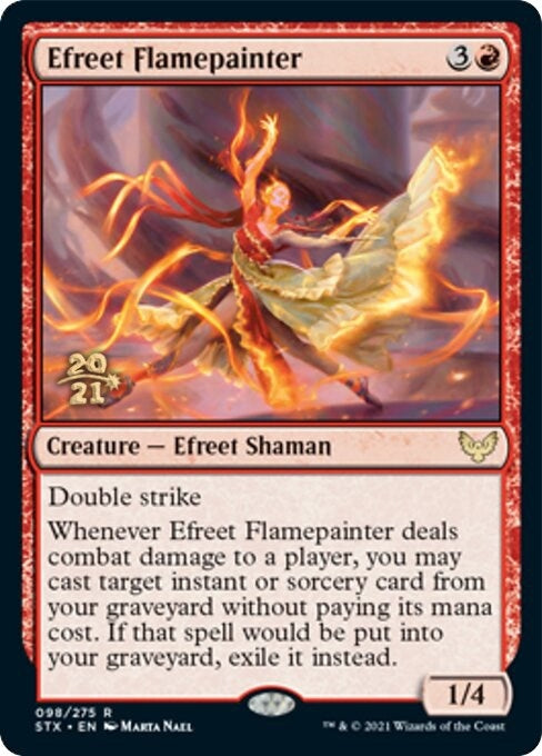 Image for Efreet Flamepainter (98) [Prerelease Cards] - Magic: The Gathering
