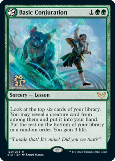 Image for Basic Conjuration (120) [Prerelease Cards] - Magic: The Gathering