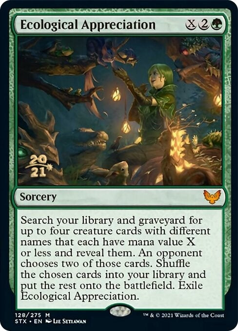 Image for Ecological Appreciation (128) [Prerelease Cards] - Magic: The Gathering