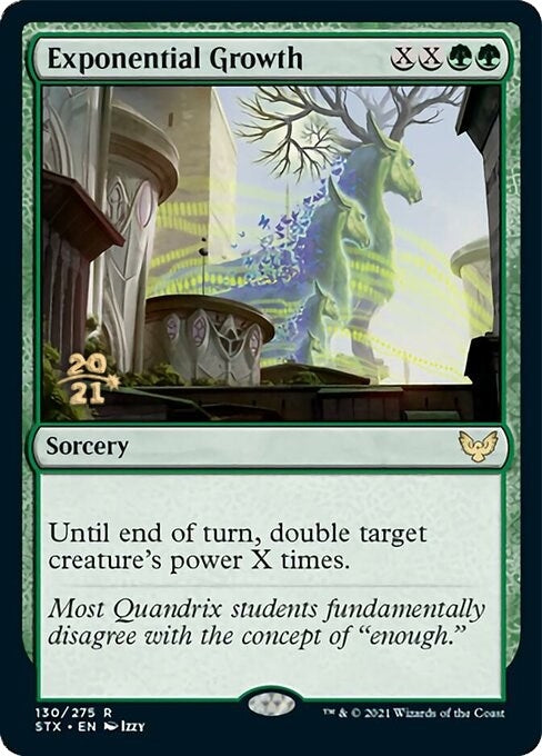 Image for Exponential Growth (130) [Prerelease Cards] - Magic: The Gathering