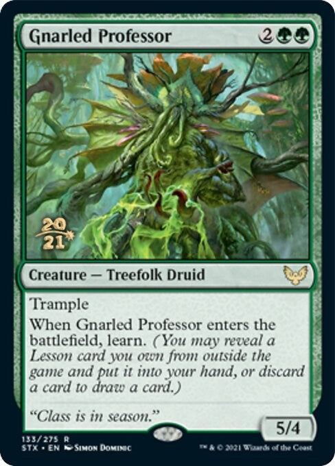Image for Gnarled Professor (133) [Prerelease Cards] - Magic: The Gathering