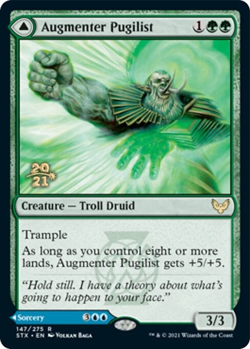 Image for Augmenter Pugilist (147) [Prerelease Cards] - Magic: The Gathering