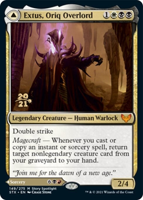 Image for Extus, Oriq Overlord (149) [Prerelease Cards] - Magic: The Gathering