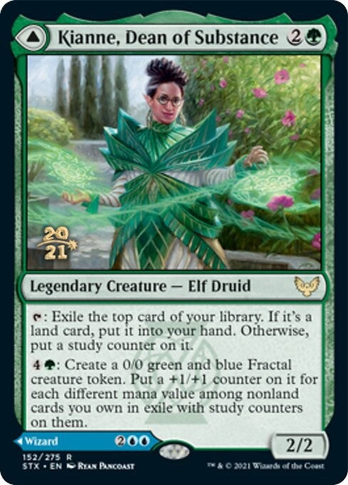 Image for Kianne, Dean of Substance (152) [Prerelease Cards] - Magic: The Gathering