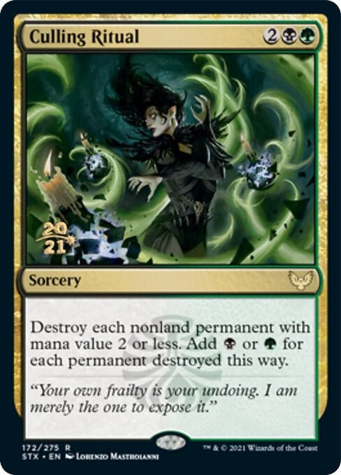 Image for Culling Ritual (172) [Prerelease Cards] - Magic: The Gathering