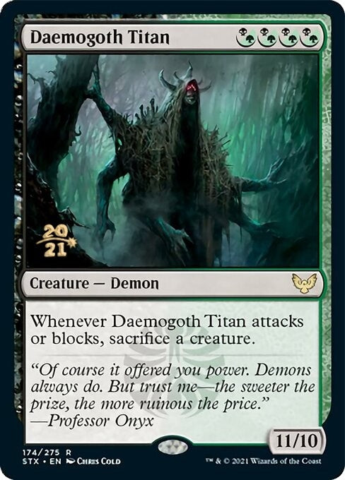 Daemogoth Titan (174) [Prerelease Cards]