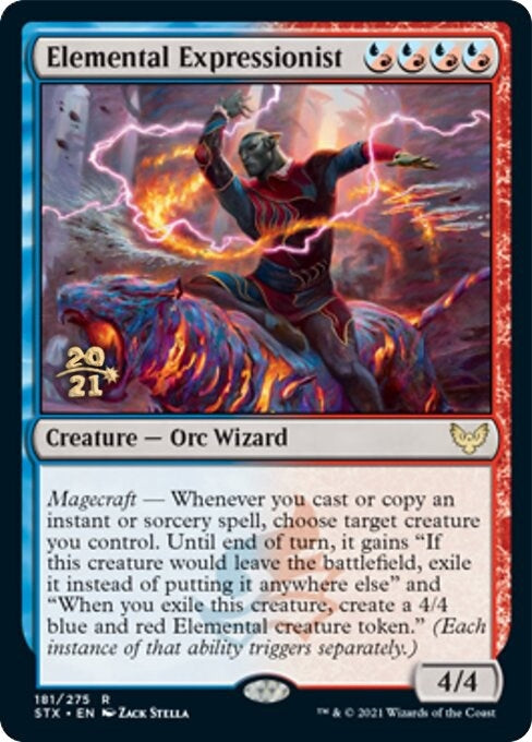 Image for Elemental Expressionist (181) [Prerelease Cards] - Magic: The Gathering