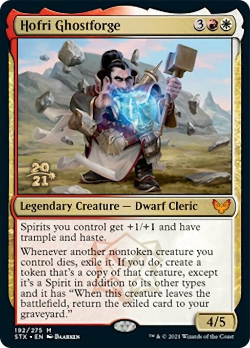 Image for Hofri Ghostforge (192) [Prerelease Cards] - Magic: The Gathering