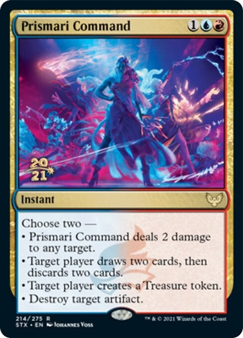 Image for Prismari Command (214) [Prerelease Cards] - Magic: The Gathering