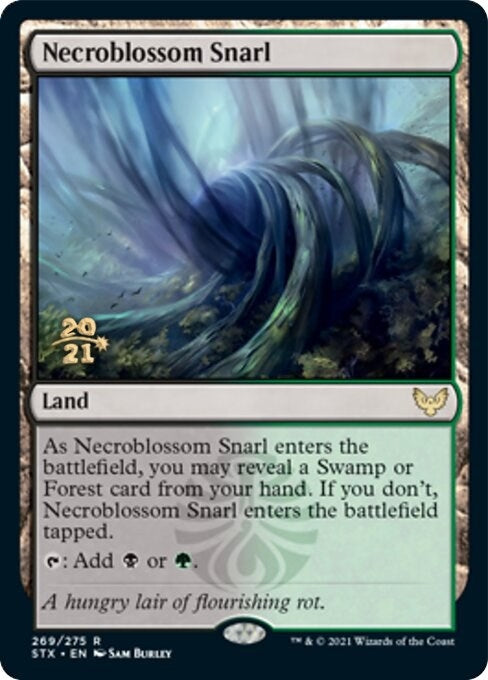 Image for Necroblossom Snarl (269) [Prerelease Cards] - Magic: The Gathering