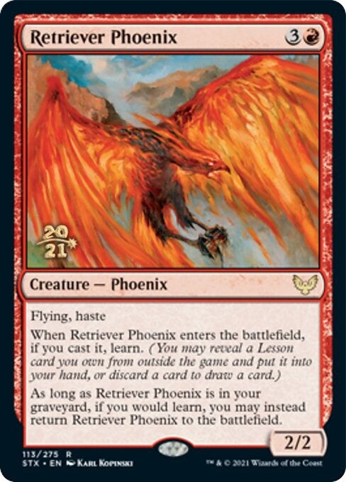 Image for Retriever Phoenix (113) [Prerelease Cards] - Magic: The Gathering