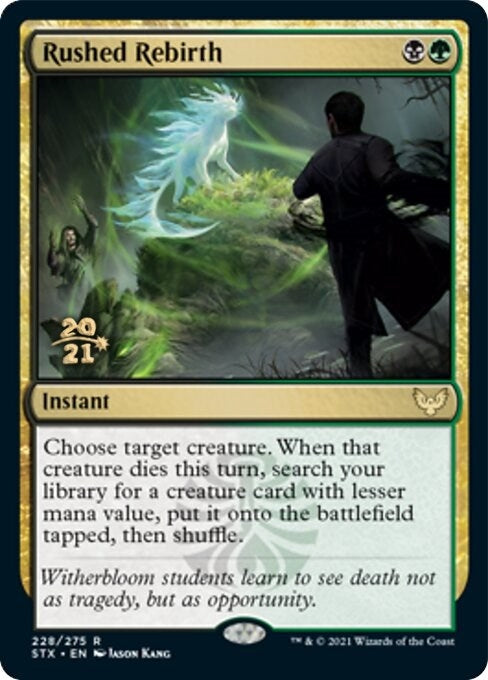 Image for Rushed Rebirth (228) [Prerelease Cards] - Magic: The Gathering