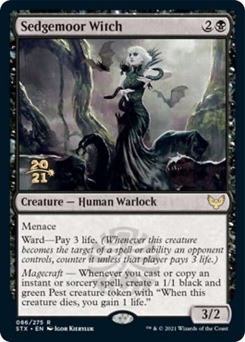 Image for Sedgemoor Witch (86) [Prerelease Cards] - Magic: The Gathering