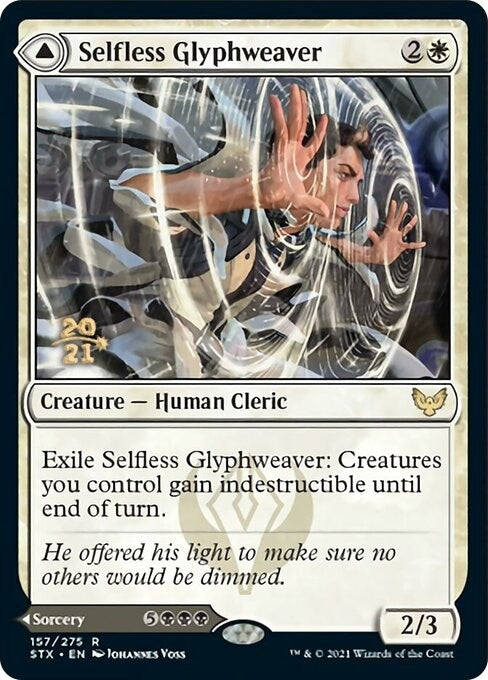 Image for Selfless Glyphweaver (157) [Prerelease Cards] - Magic: The Gathering