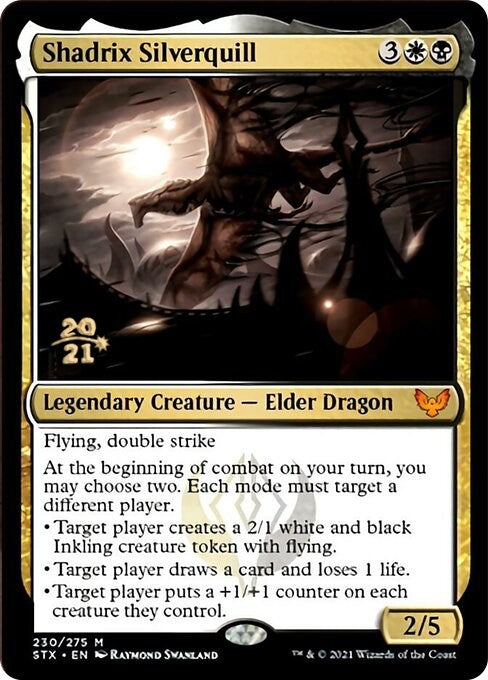 Image for Shadrix Silverquill (230) [Prerelease Cards] - Magic: The Gathering