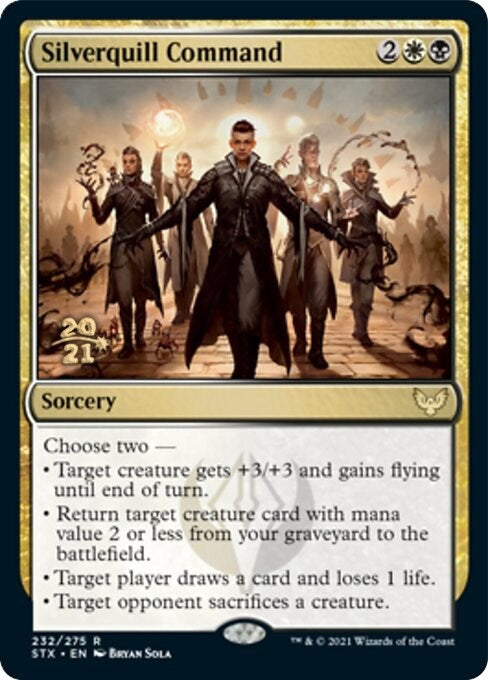 Image for Silverquill Command (232) [Prerelease Cards] - Magic: The Gathering