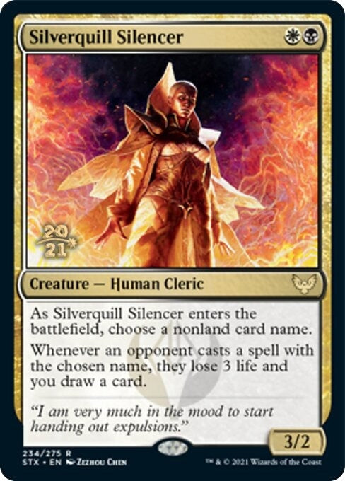 Image for Silverquill Silencer (234) [Prerelease Cards] - Magic: The Gathering