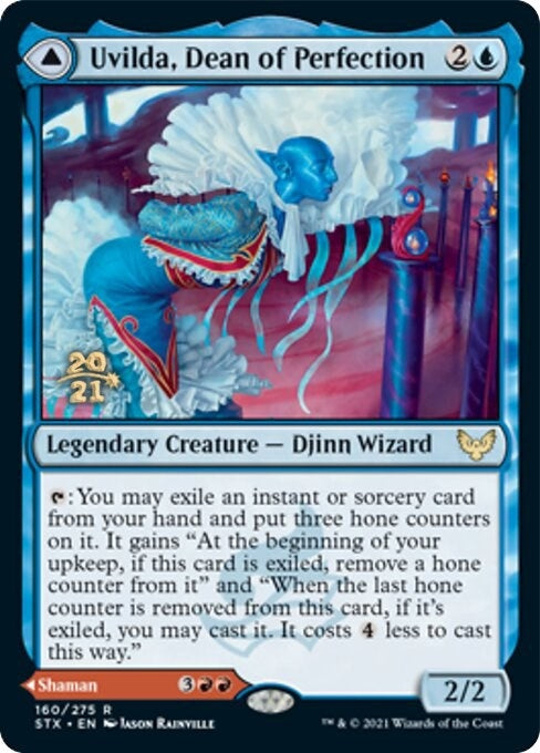 Image for Uvilda, Dean of Perfection (160) [Prerelease Cards] - Magic: The Gathering