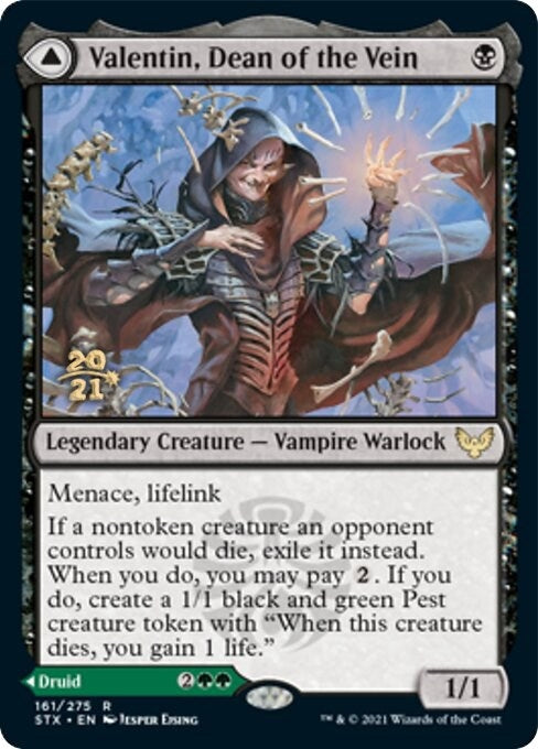 Image for Valentin, Dean of the Vein (161) [Prerelease Cards] - Magic: The Gathering