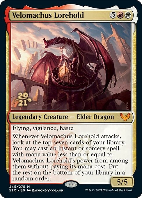 Image for Velomachus Lorehold (245) [Prerelease Cards] - Magic: The Gathering