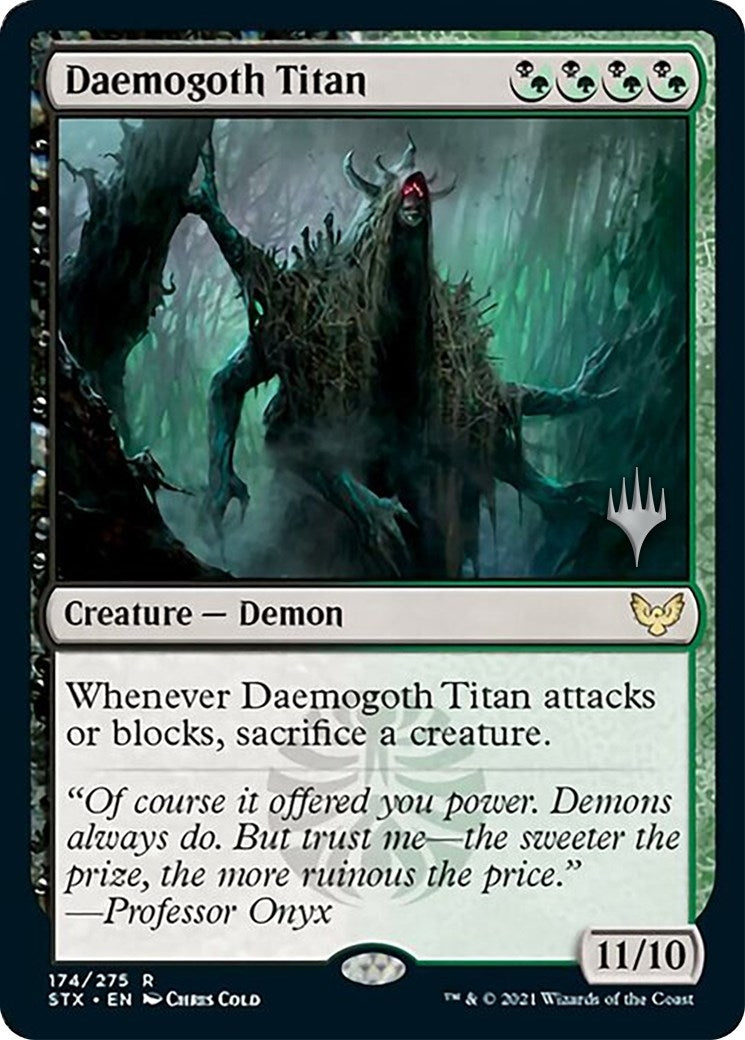 Image for Daemogoth Titan (174) [Strixhaven] - Magic: The Gathering
