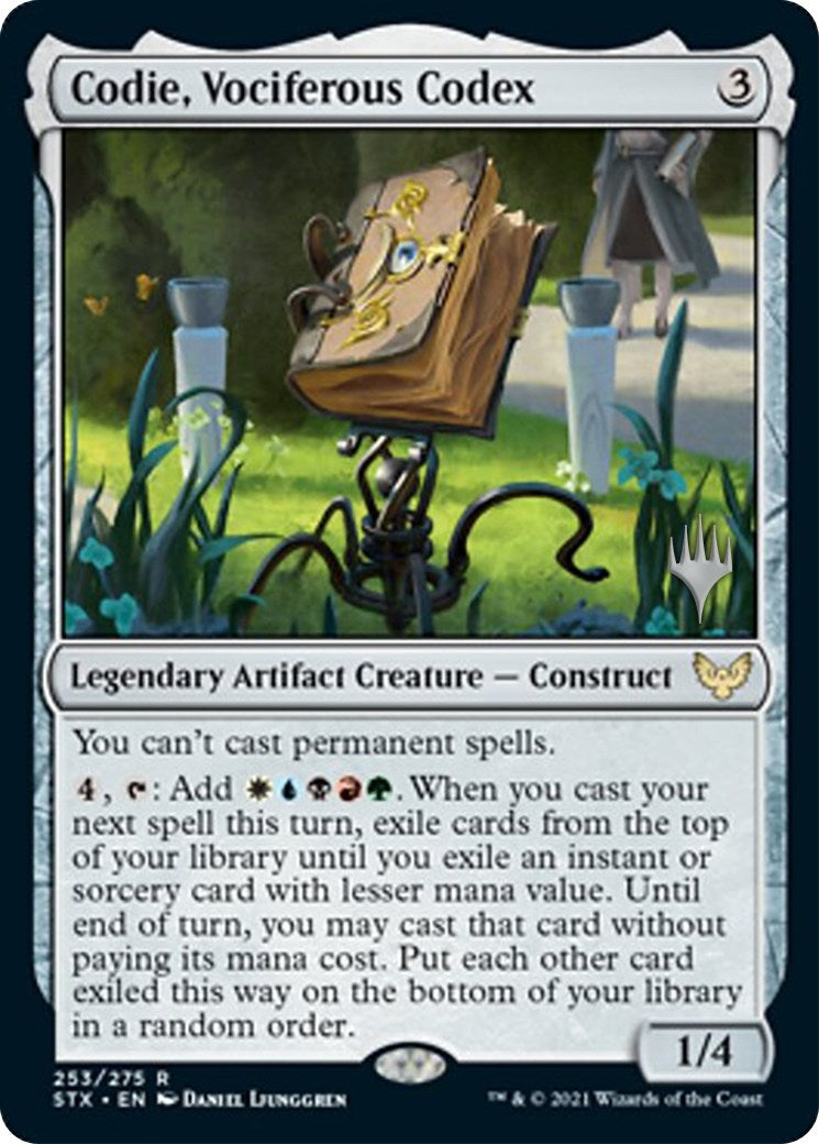 Image for Codie, Vociferous Codex (253) [Strixhaven] - Magic: The Gathering