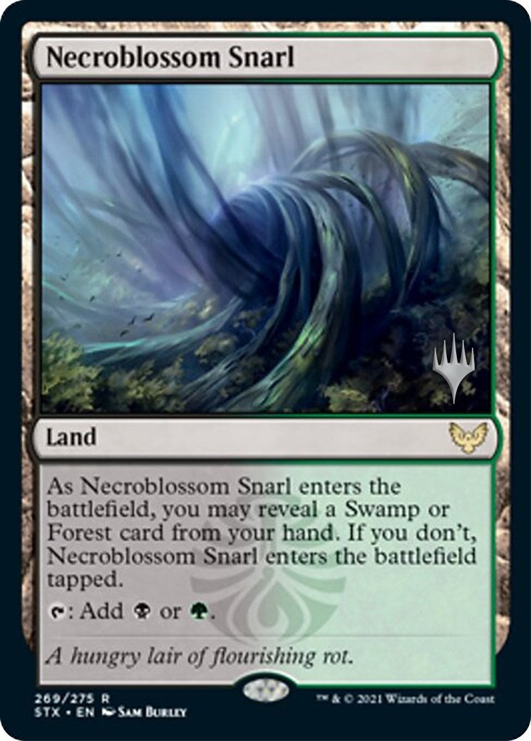 Image for Necroblossom Snarl (269) [Strixhaven] - Magic: The Gathering