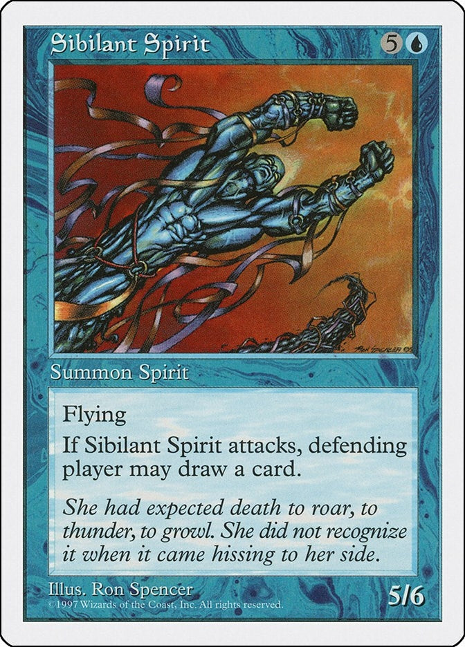 Image for Sibilant Spirit [Fifth Edition] - Magic: The Gathering