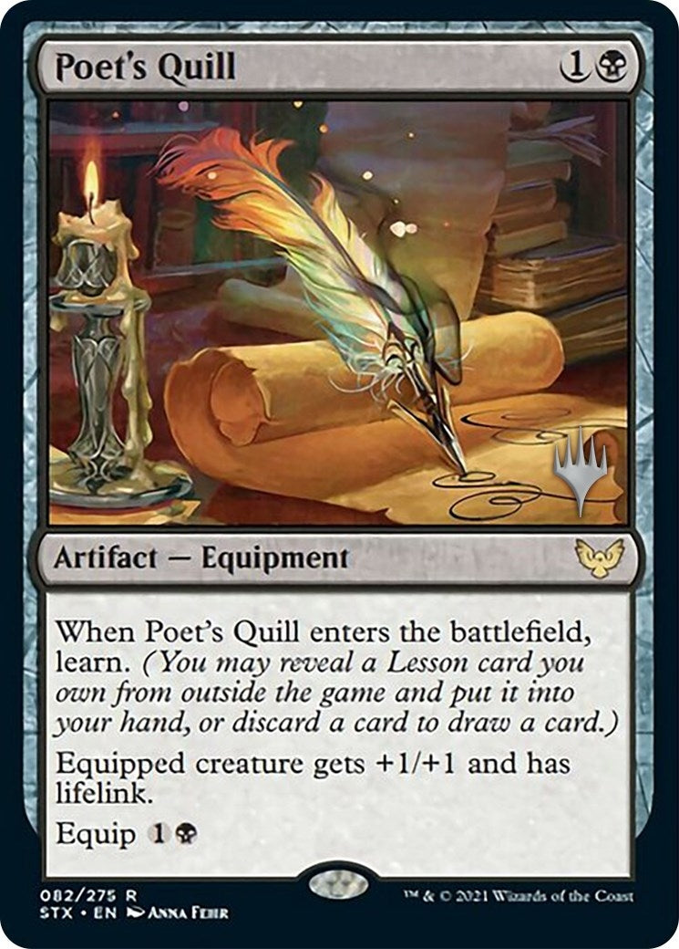 Image for Poet's Quill (82) [Strixhaven] - Magic: The Gathering