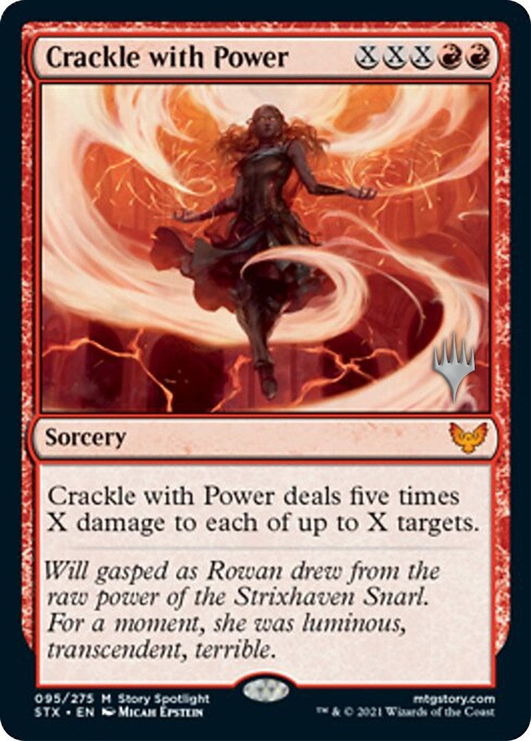 Image for Crackle with Power (95) [Strixhaven] - Magic: The Gathering