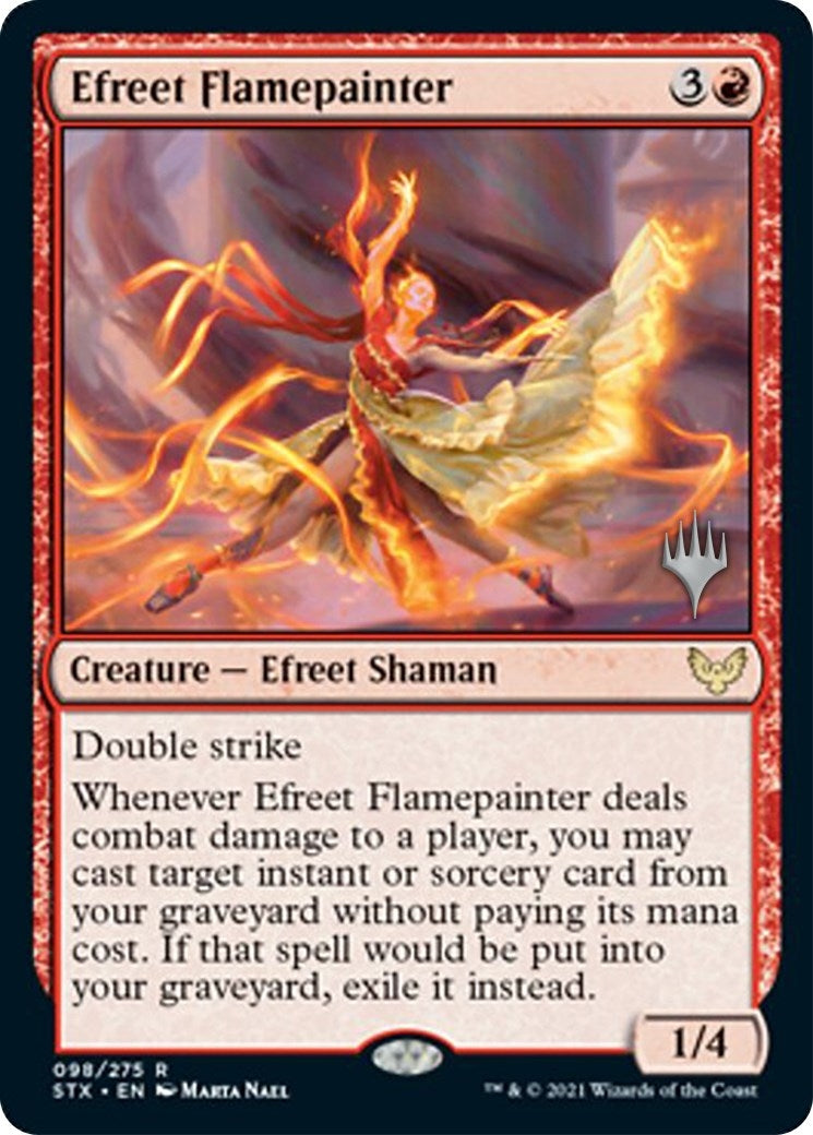 Image for Efreet Flamepainter (98) [Strixhaven] - Magic: The Gathering
