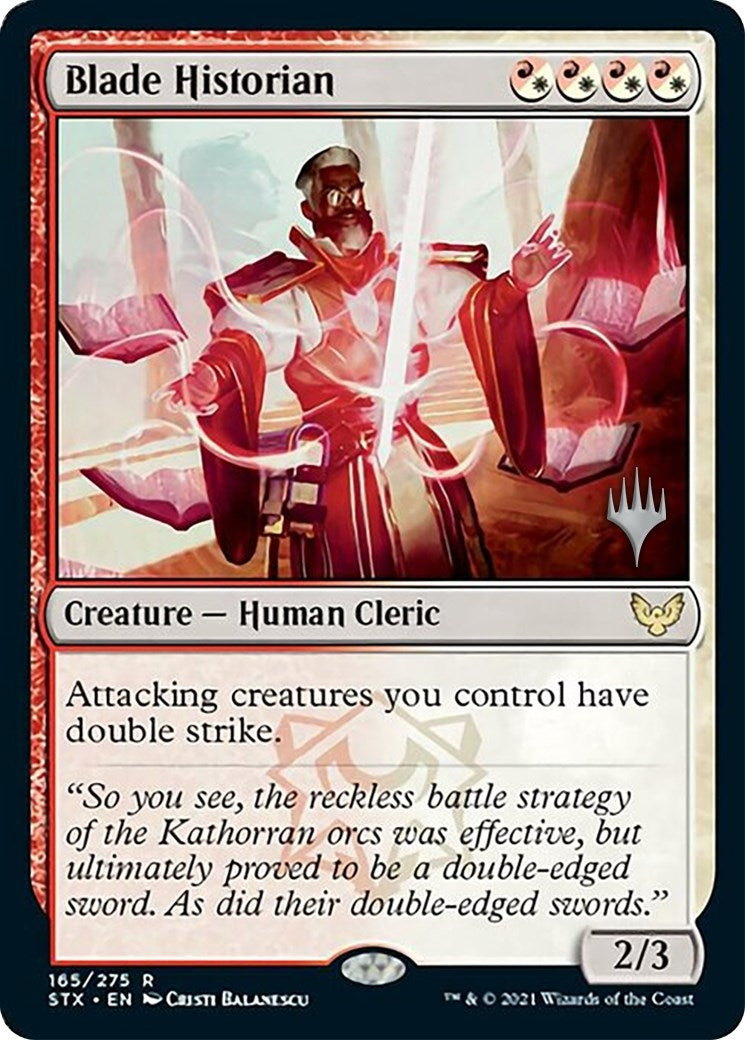 Image for Blade Historian (165) [Strixhaven] - Magic: The Gathering