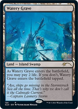 Image for Watery Grave (124) [Secret Lair Drop Series] - Magic: The Gathering