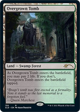 Image for Overgrown Tomb (130) [Secret Lair Drop Series] - Magic: The Gathering